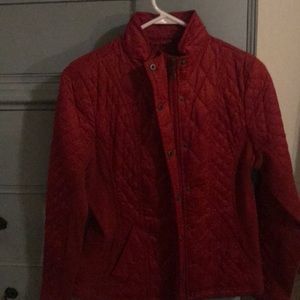 Red jacket